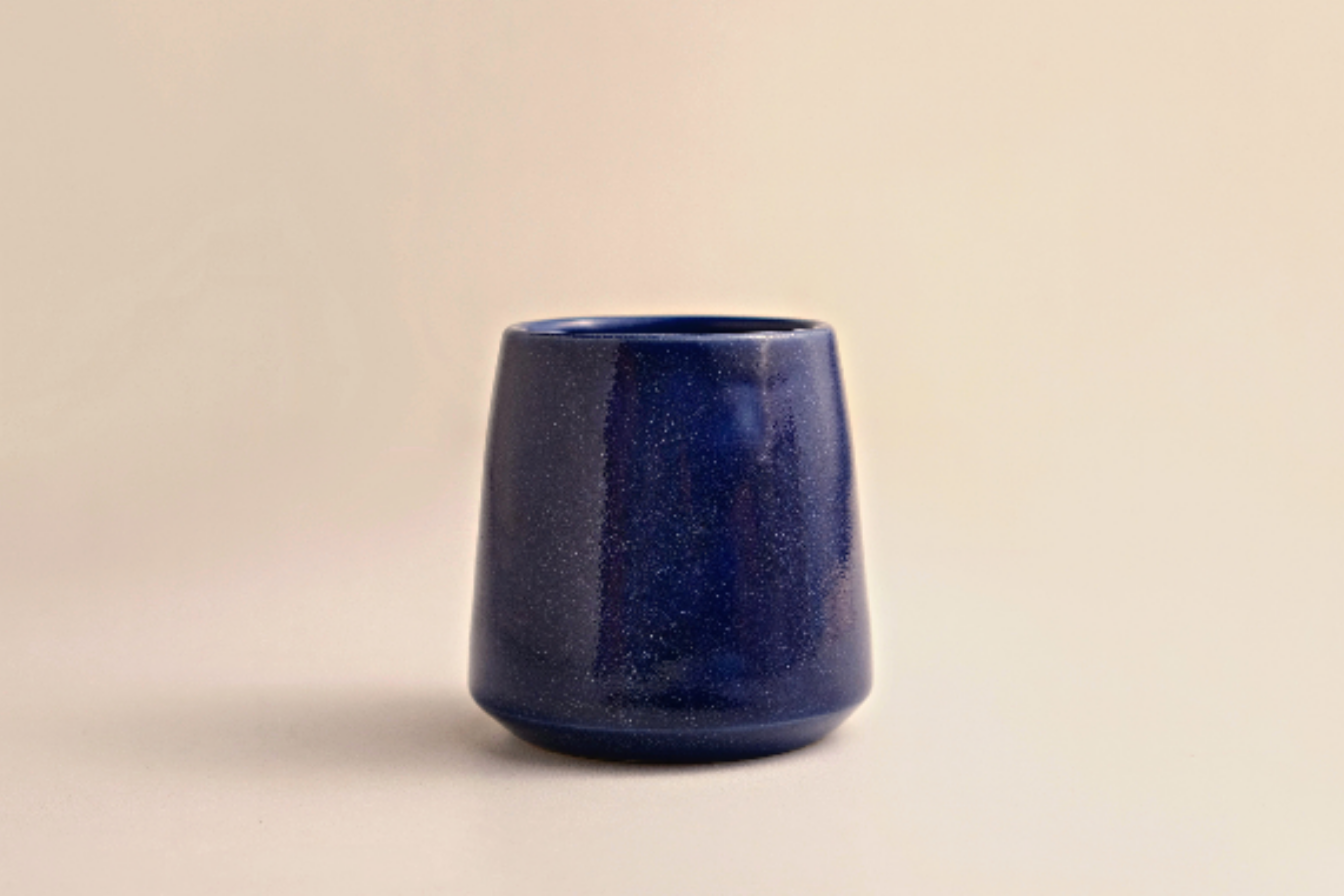 bleu blue tea cup