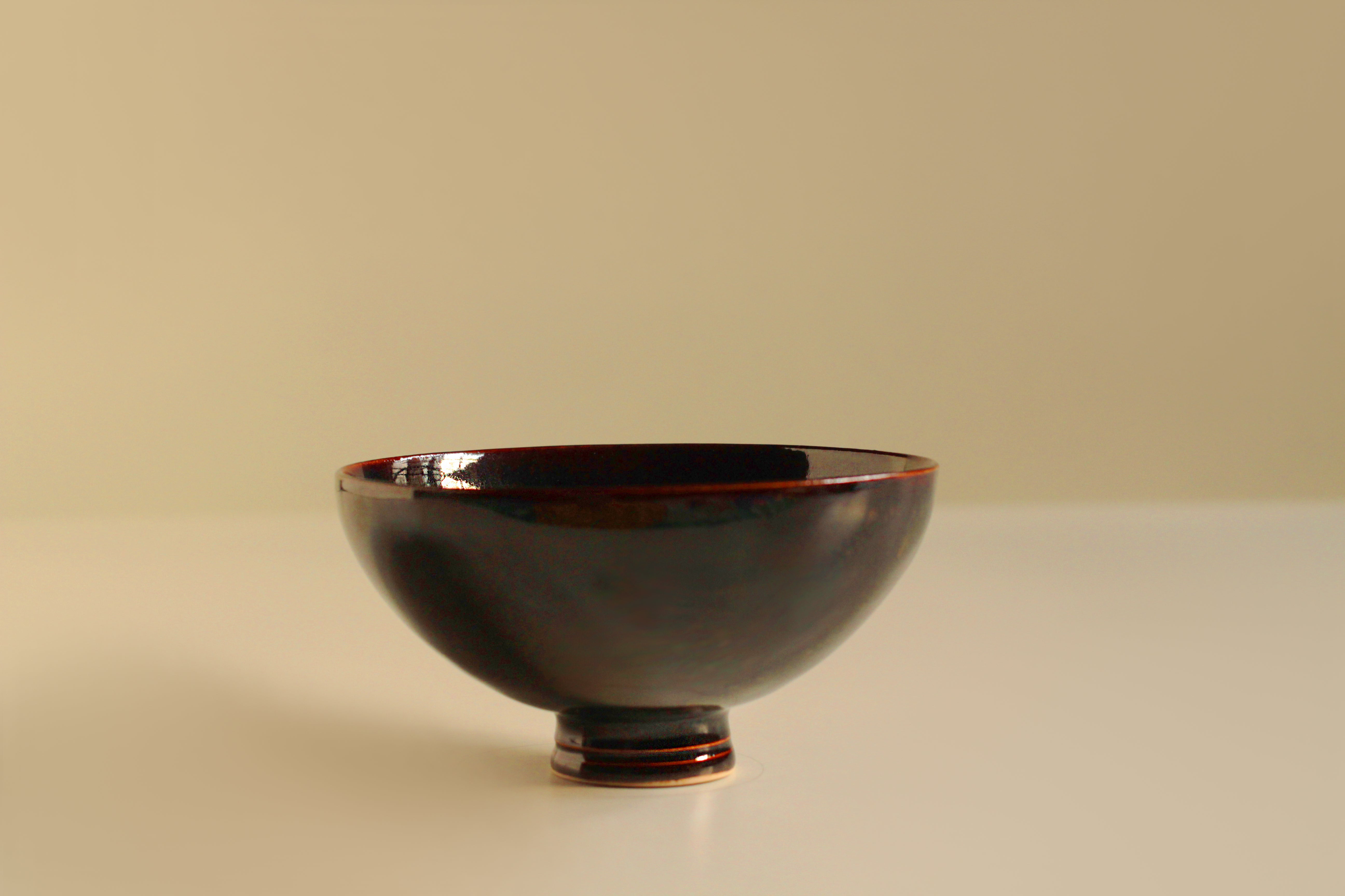 nuit stoneware tea bowl