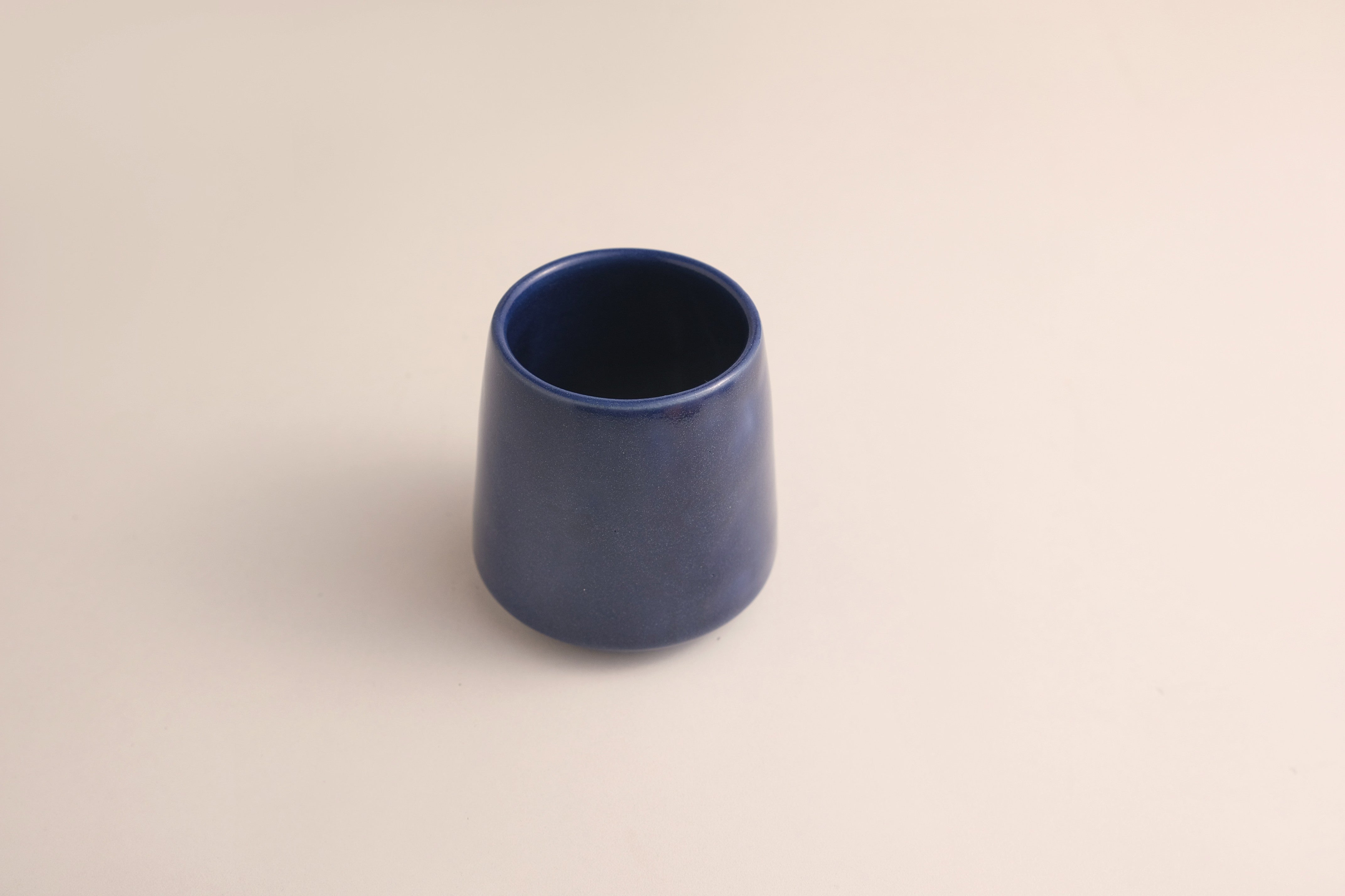bleu blue tea cup