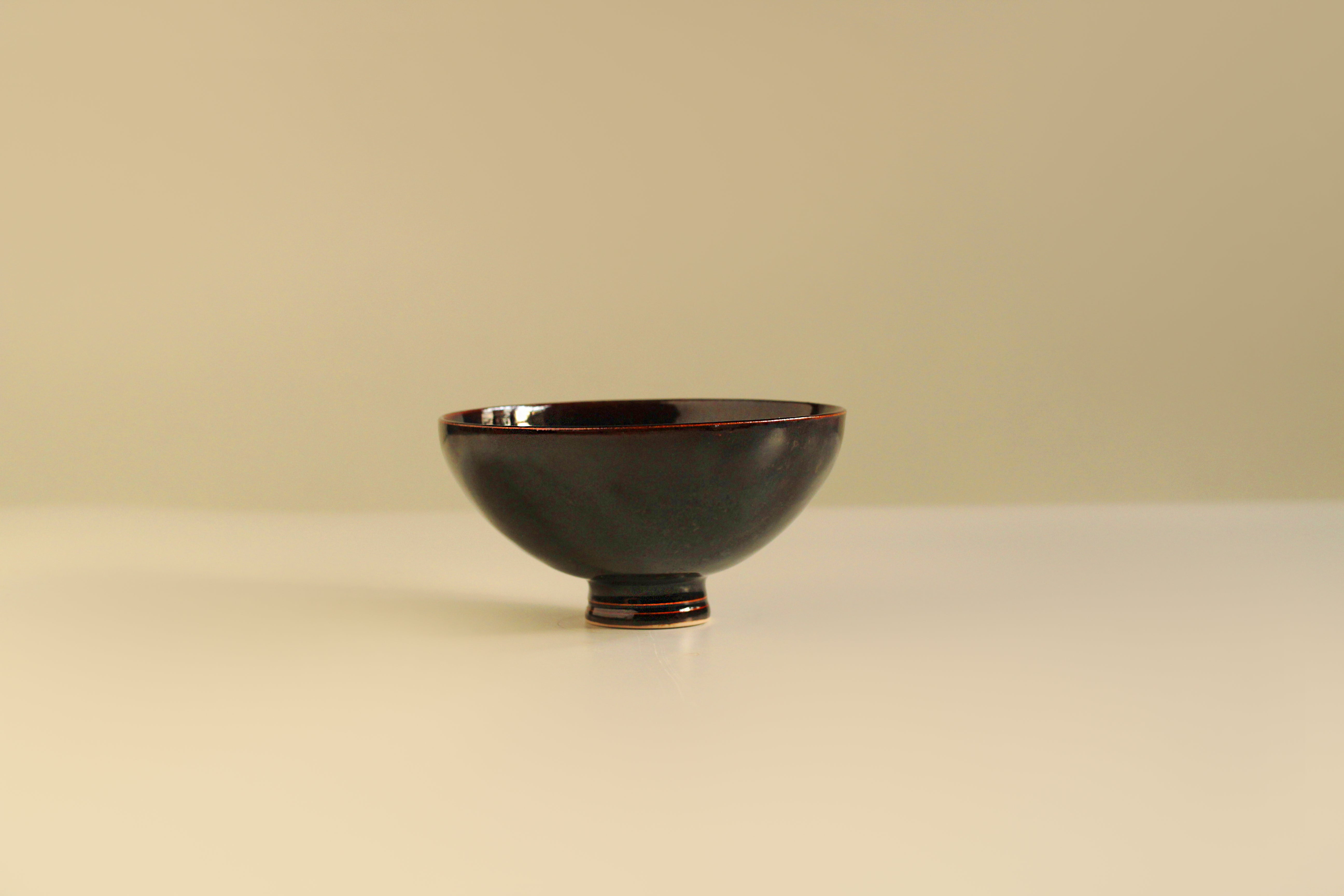 nuit stoneware tea bowl